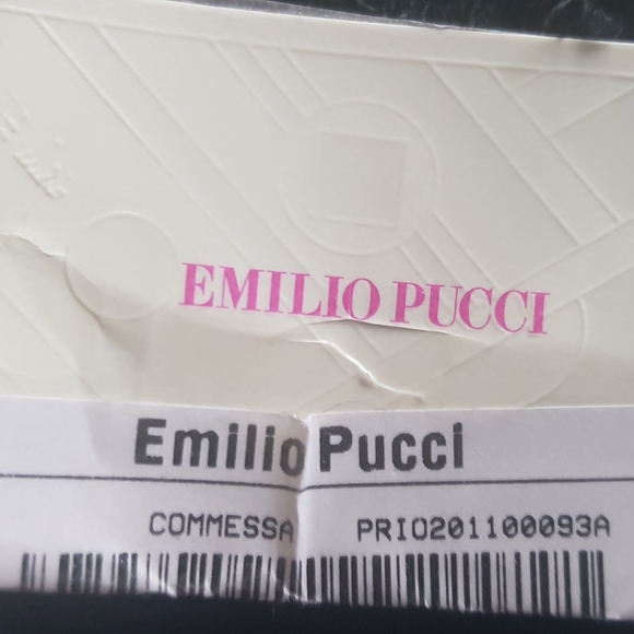 Emilio Pucci one shoulder black lace dress sz 40 / 6 - Picture 9 of 16